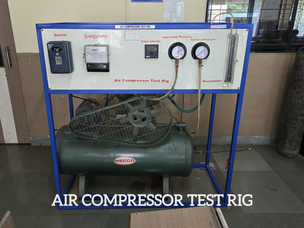 Air Compressor Test Rig
